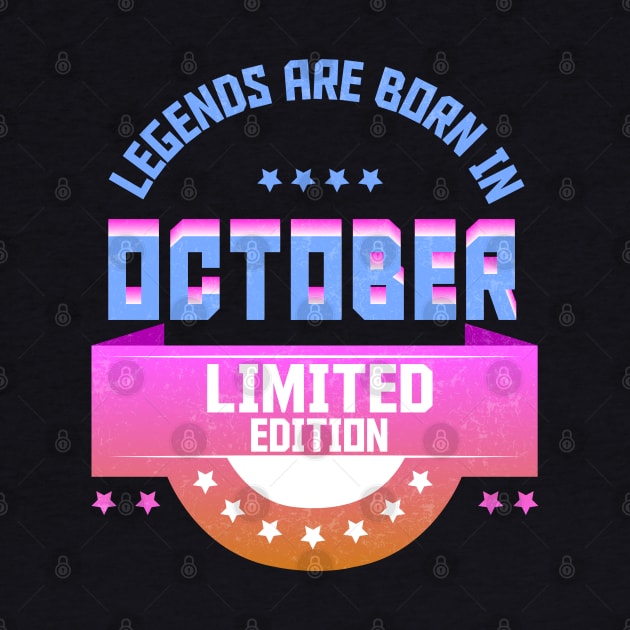 Legends are Born In October by Suryaraj